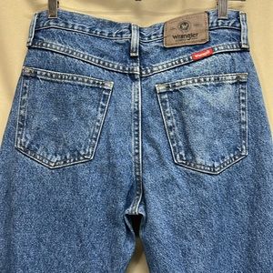 WRANGLER vintage straight leg blue jeans